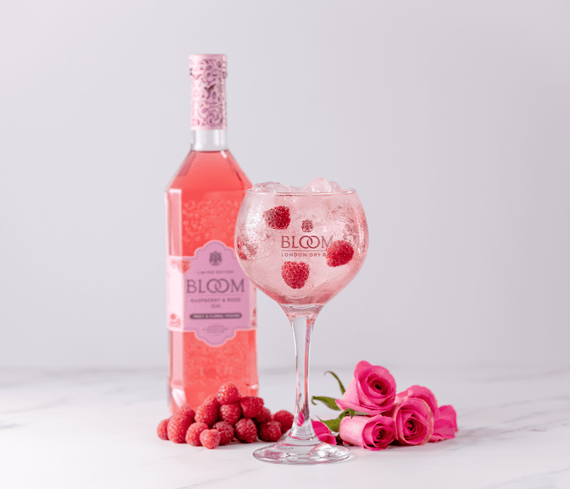 bloom raspberry and rose gin 11