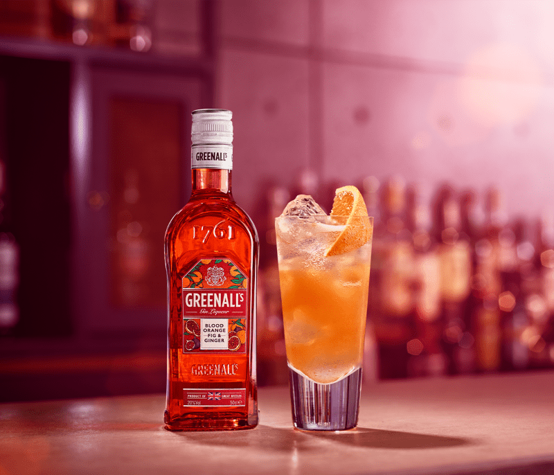 greenalls blood orange fig ginger gin linqueur 1